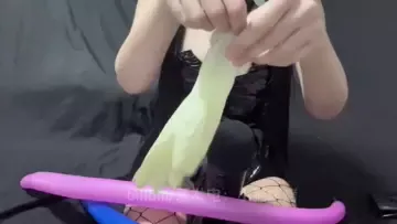 1m8的烤猫猫_渔网兔女郎_安思尔_气球 (图1)