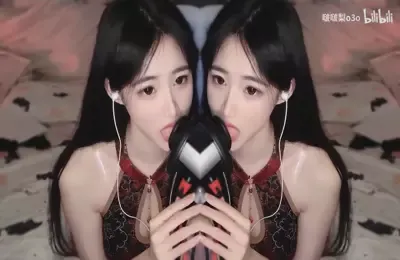 啵啵梨_B站充电合集原版无水印_o3o5月6日双胞胎旗袍姐妹的酥麻孔雀鱼 (图1)
