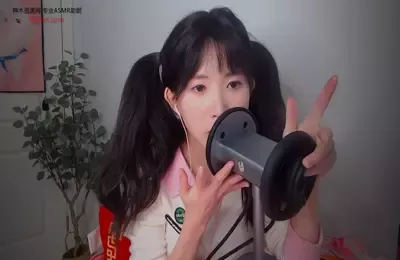 SMR舌头视角舔耳_舔舐蜂蜜耳朵 (图1)