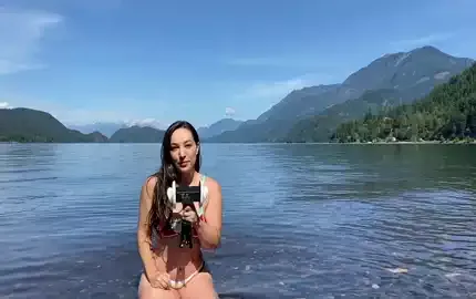 ASMR-in-This-Beautiful-Canadian-Scenery-(Deep-Breathing-and-Water-Sounds)-Relax-in-Nature-With-Me (图1)