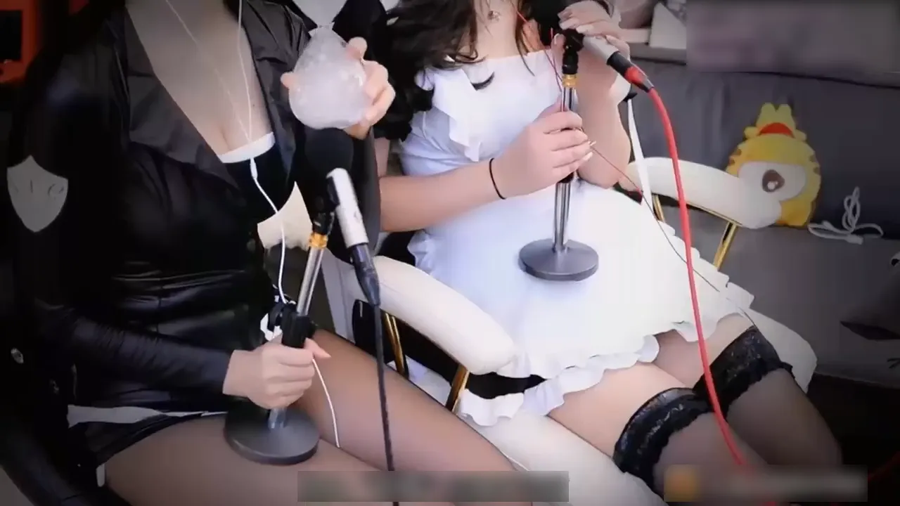 ASMR 双人耳疗照顾，双倍快乐?可爱的埋埋 (图1)