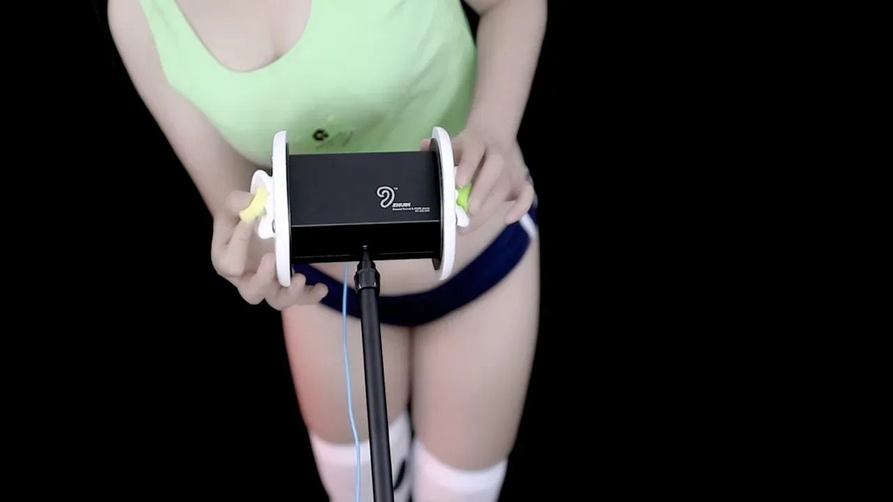 MIMI ASMR我用特殊小工具为你助眠 你一定能好好睡一觉 (图1)