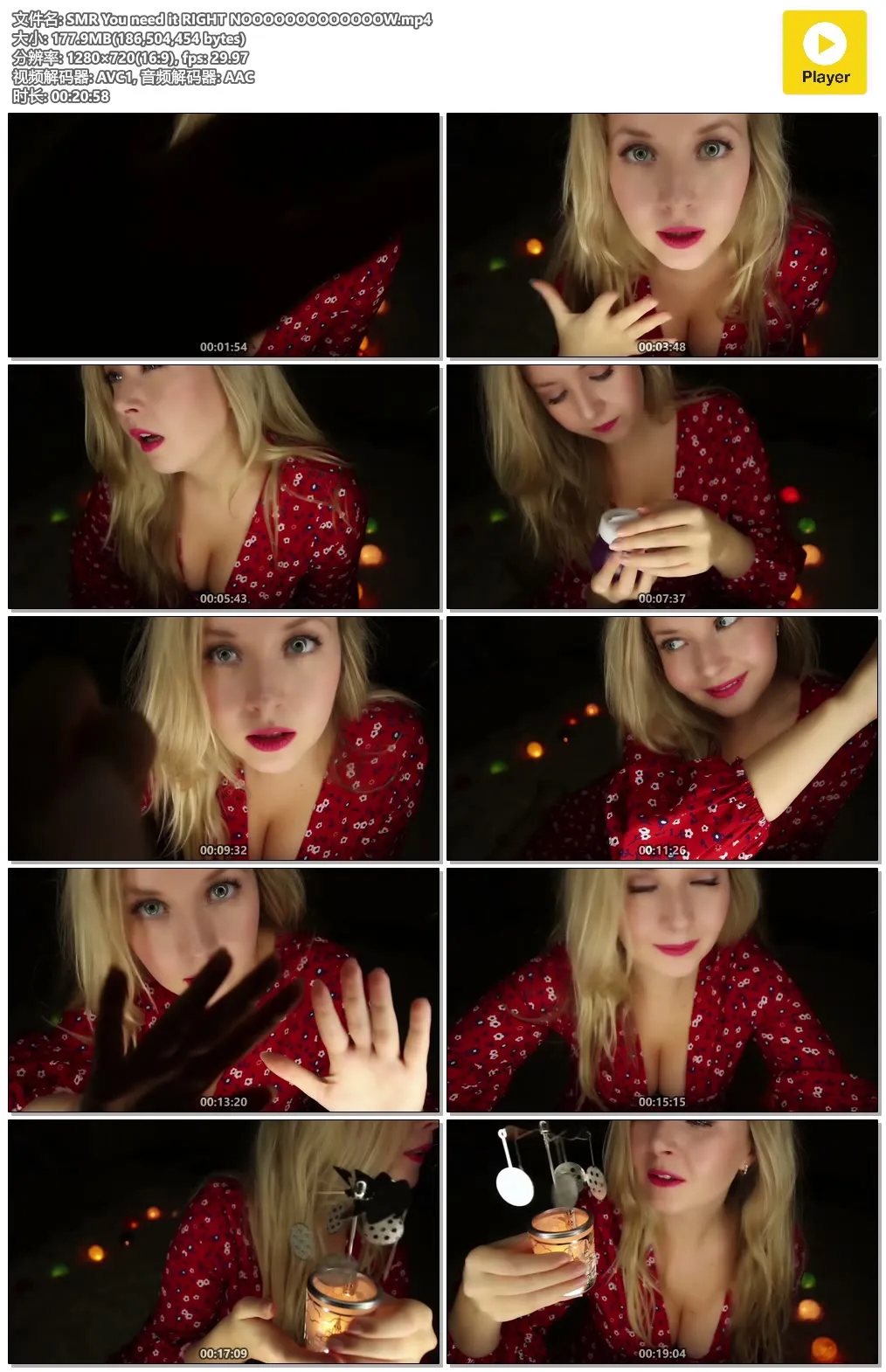 Valeriya ASMR 清洁你的脸 近距离耳语 (图2)